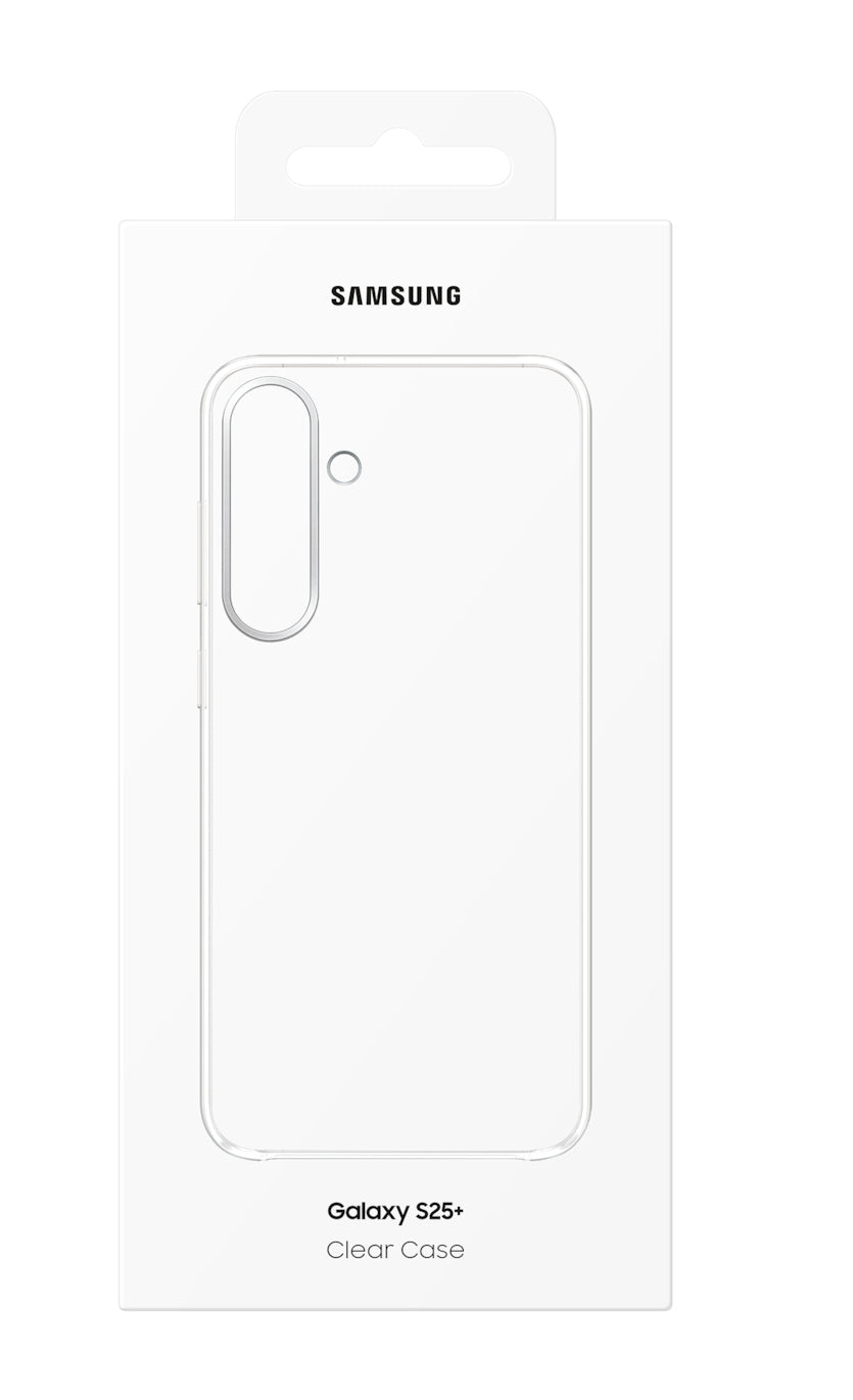 Samsung Backcover – für Samsung Galaxy S25+ – transparent – TPU, stossfest, kratzresistent
