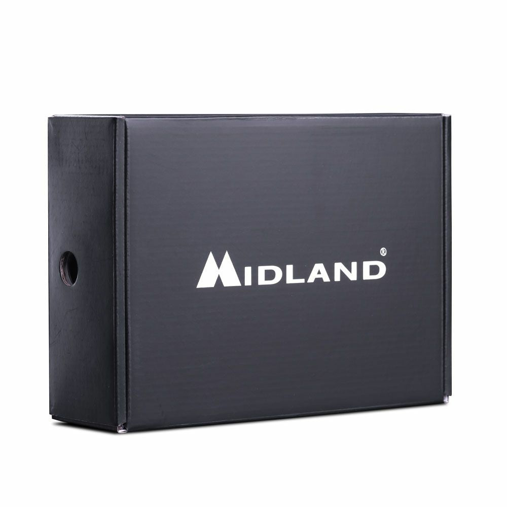 Midland BTX1 Pro S Freisprecheinrichtung – Bluetooth 4.2 – IPX6, für Motorrad – Schwarz/Orange