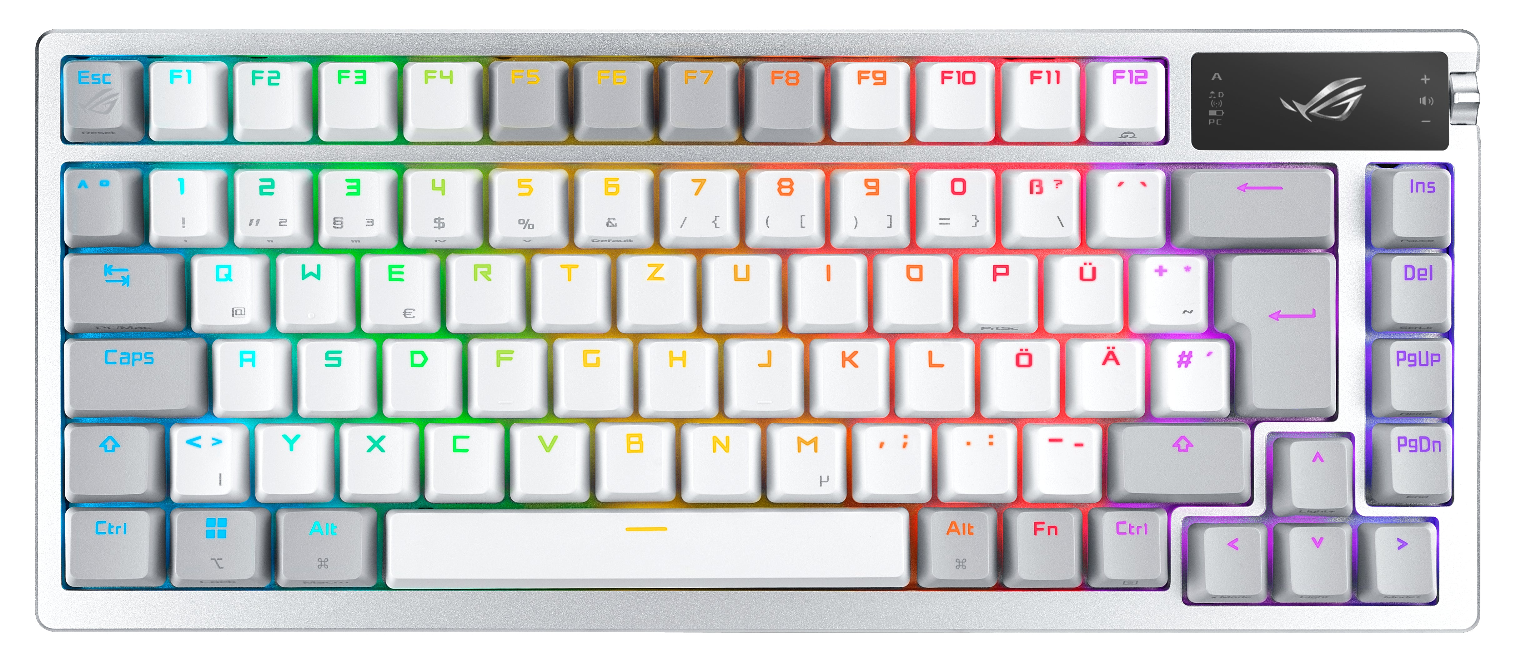 ASUS ROG Azoth – Tastatur, für Windows, Mac, weiss