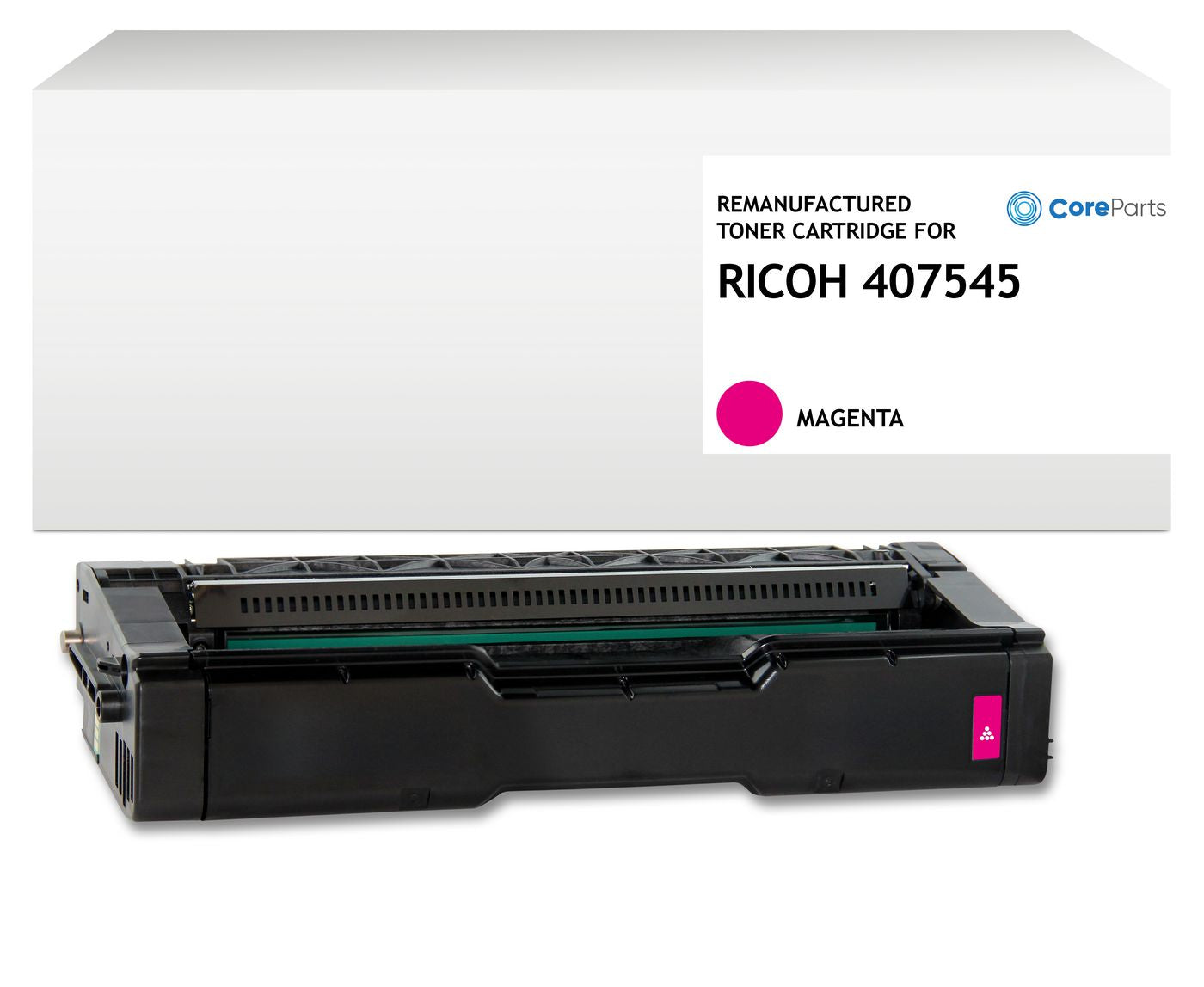 CoreParts SPC250M-NTR (407545) Magenta Toner – Kompatibel – 1'600 Seiten – für Ricoh SP C250