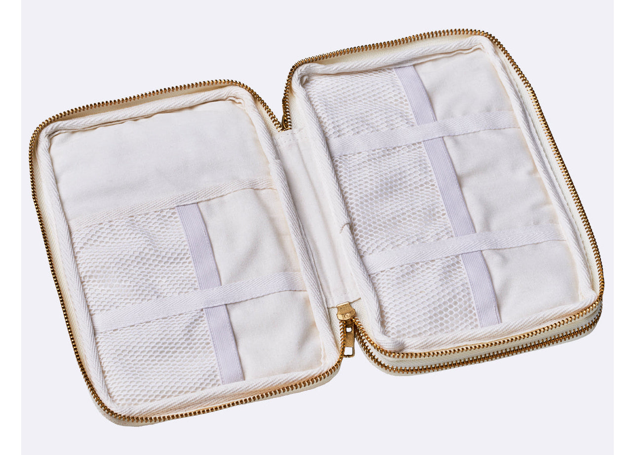 Chic-mic Reise-Organizer – Bio-Baumwolle, Mehrfarbig, 200 × 60 × 125 mm