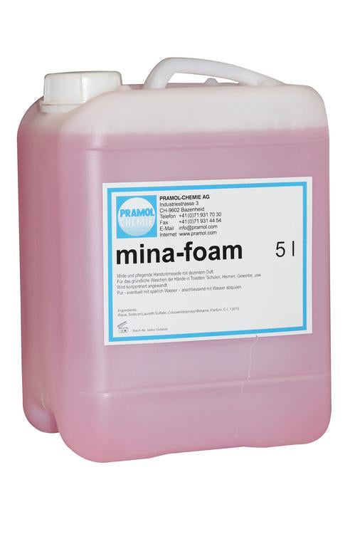 mina-foam Schaumseife – Kanister – 5 l