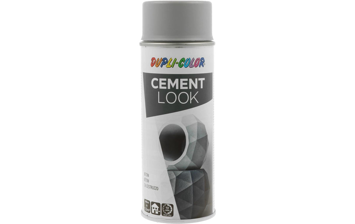 Dupli-Color Farbspray – Grau, matt – 400 ml – für Glas, Metall, Kunststoff