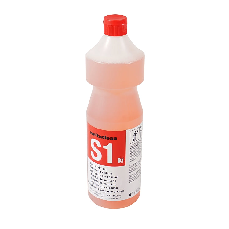 Weitaclean S1 Bad-/Kalkreiniger für Bad/Armaturen – Flasche – 1 l