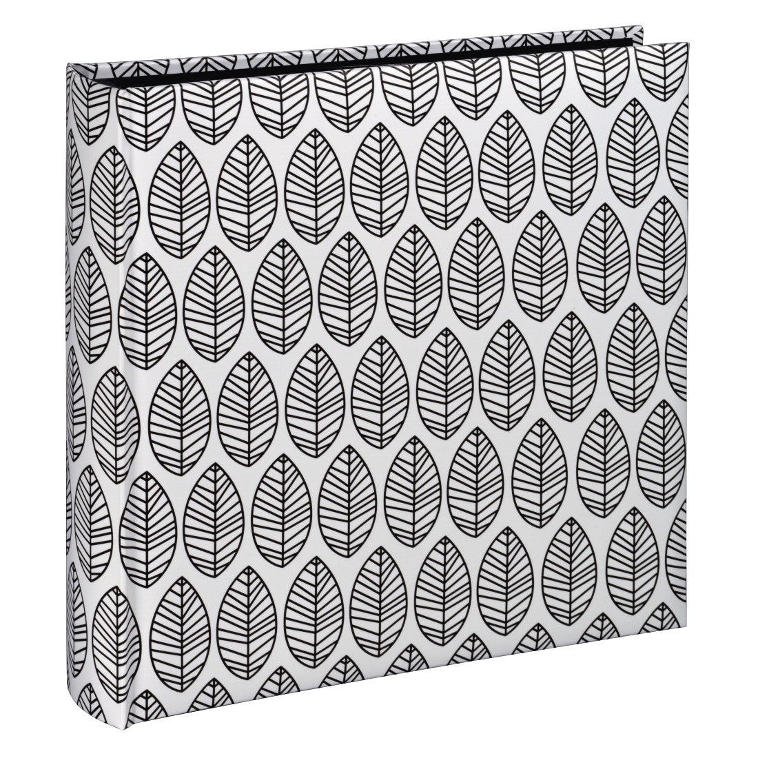 Hama Fotobuch, gebunden, 100 Seiten, schwarz, 30 × 30 cm, Karton