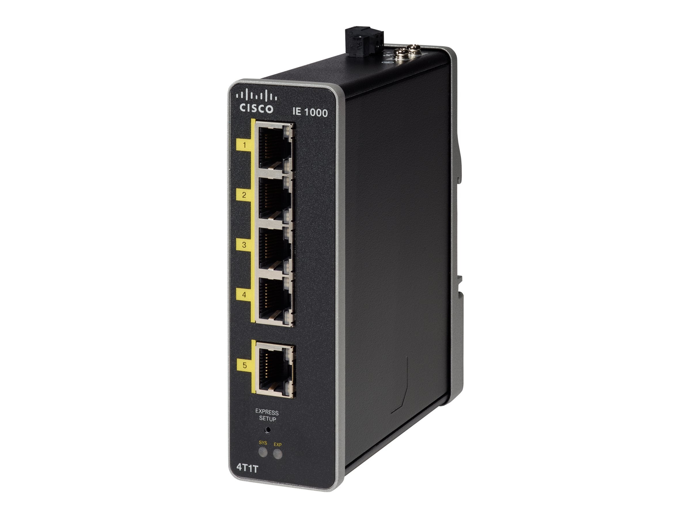 Cisco IE-1000-4T1T-LM – Verwalteter L2 Switch – 5× Fast Ethernet (10/100)