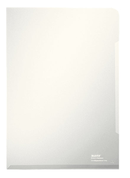 Leitz Sichtmappe A5 – transparent, PVC, 150 µm, 100er-Pack