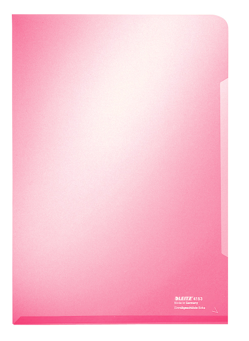 Leitz Sichthülle A4 quer, 150 µm, PVC, assortiert – 100 Stück