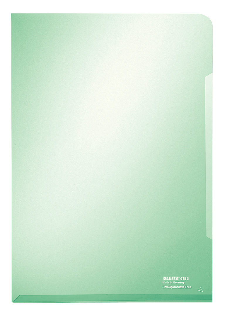 Leitz Sichthülle A4 quer, 150 µm, PVC, assortiert – 100 Stück