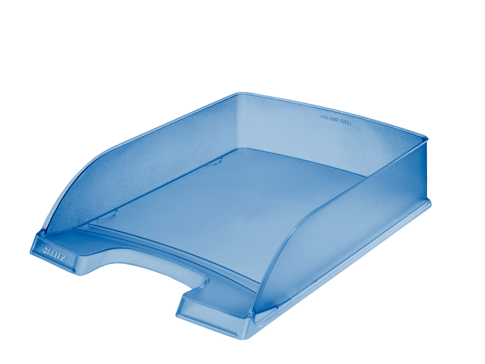Leitz Plus – Briefkorb für A4, Polystyrol (PS), Blau, 255 × 70 × 357 mm