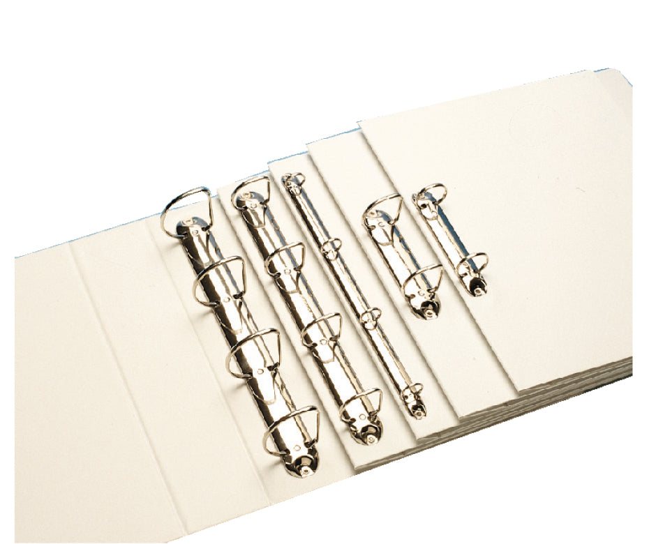 Leitz Zeigebuch – A4 – 4-Ring, Ø 20 mm, Rücken 38 mm – Weiss, Karton