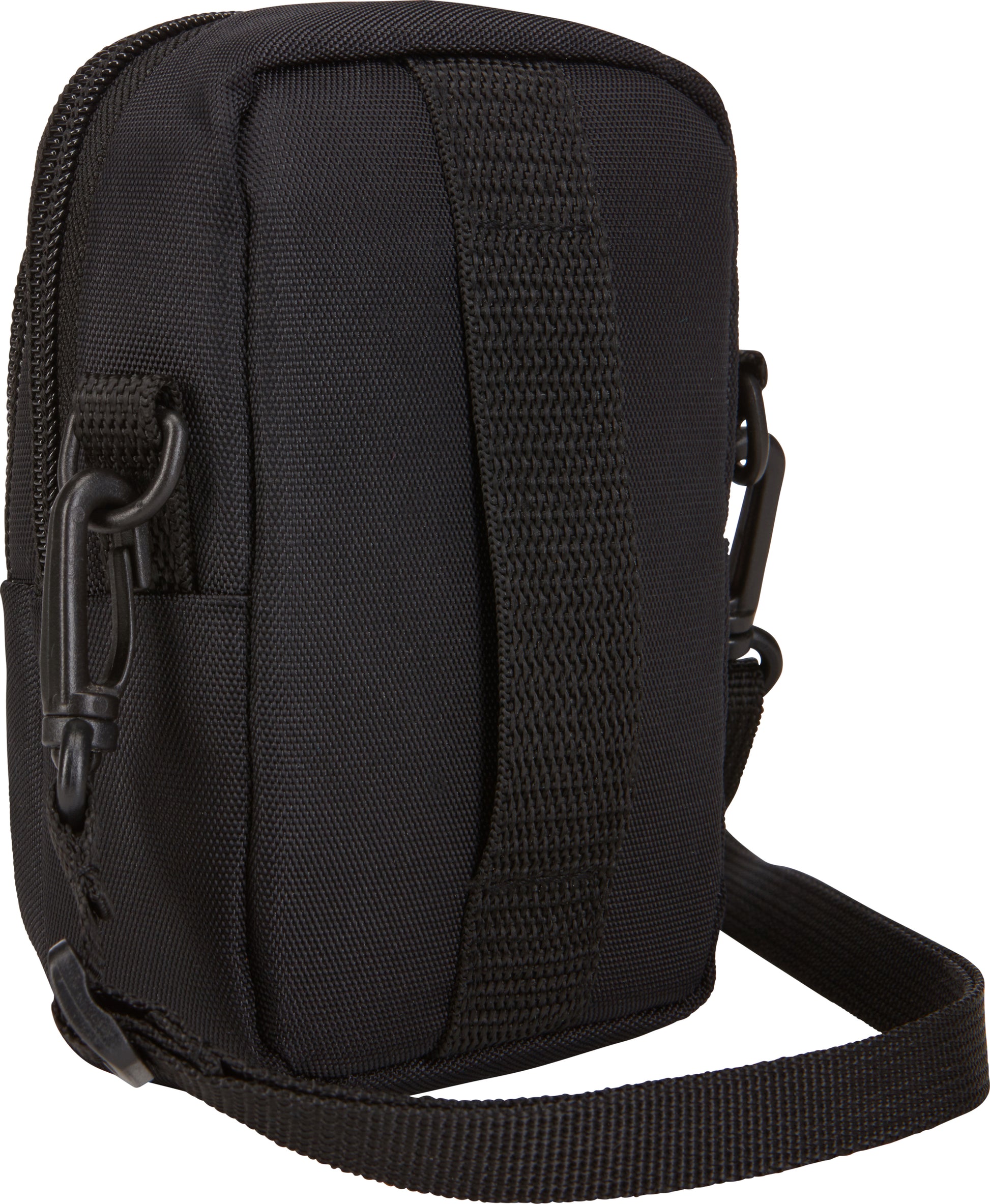 Case Logic DCB313K Kameratasche – Innenmasse 100 × 45 × 140 mm – Schwarz/Rot – für Point-and-Shoot-Kameras