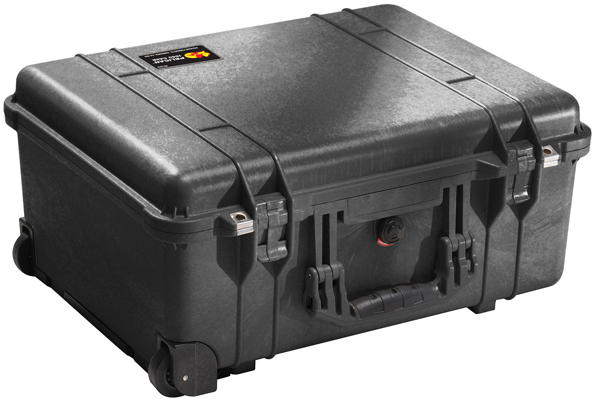Peli Schutzkoffer 1560 – 44,0 l, Hartschale, Schwarz, 56,1 × 26,5 × 45,5 cm