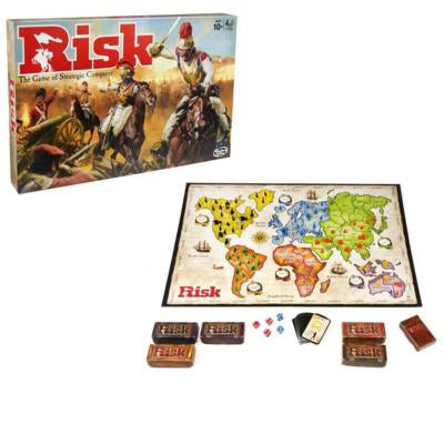 Hasbro Risiko Refresh – Strategiespiel, 2–5 Spieler, ab 10 J., 30 min, DE
