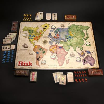 Hasbro Risiko Refresh – Strategiespiel, 2–5 Spieler, ab 10 J., 30 min, DE