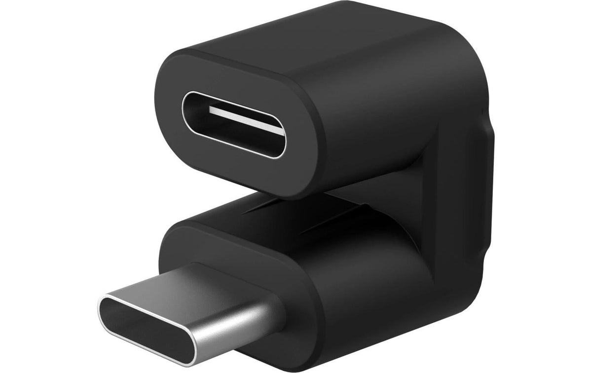 SmallRig 4406 Audio-Adapter USB-C zu USB-C – Passiv, Schwarz