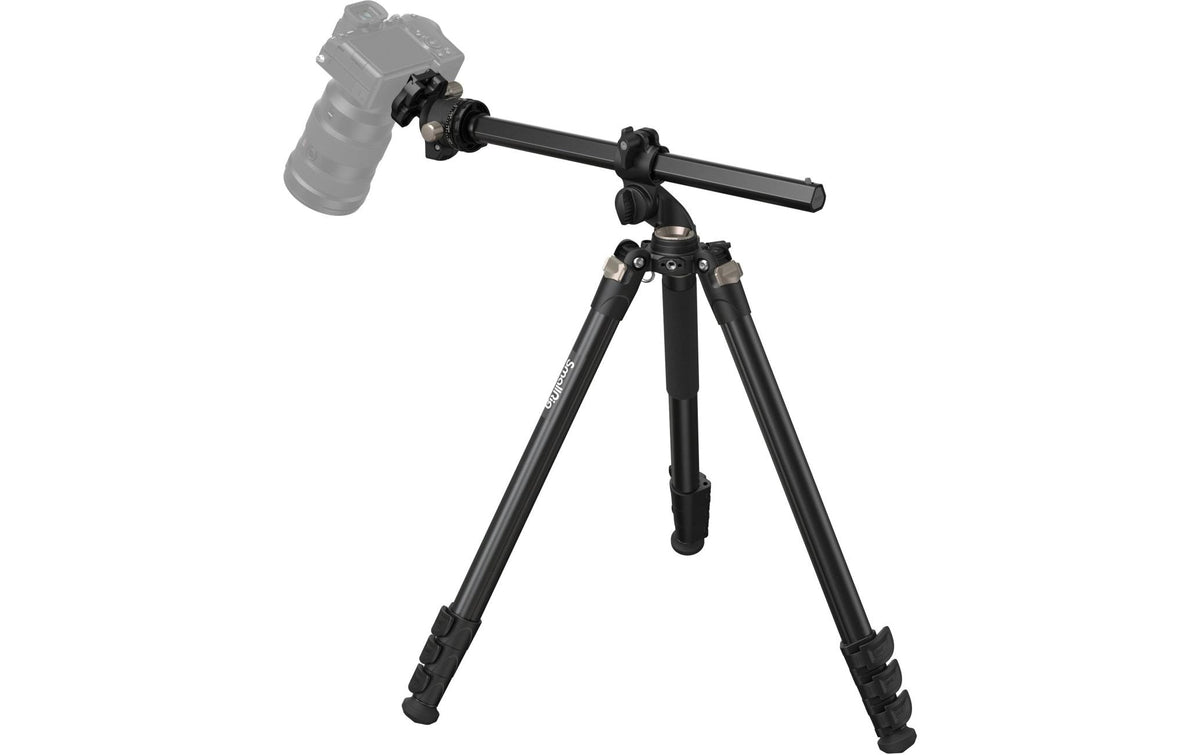 SmallRig 4288 Dreibeinstativ – bis 185 cm, Traglast 15 kg, 1/4" Gewinde – Schwarz