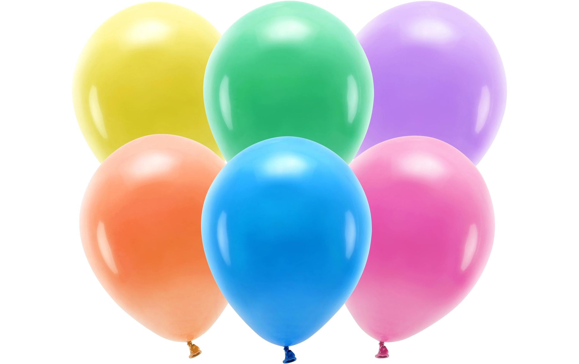 PartyDeco Luftballons Pastellmix – mehrfarbig – Ø 30 cm – Latex – 10 Stk