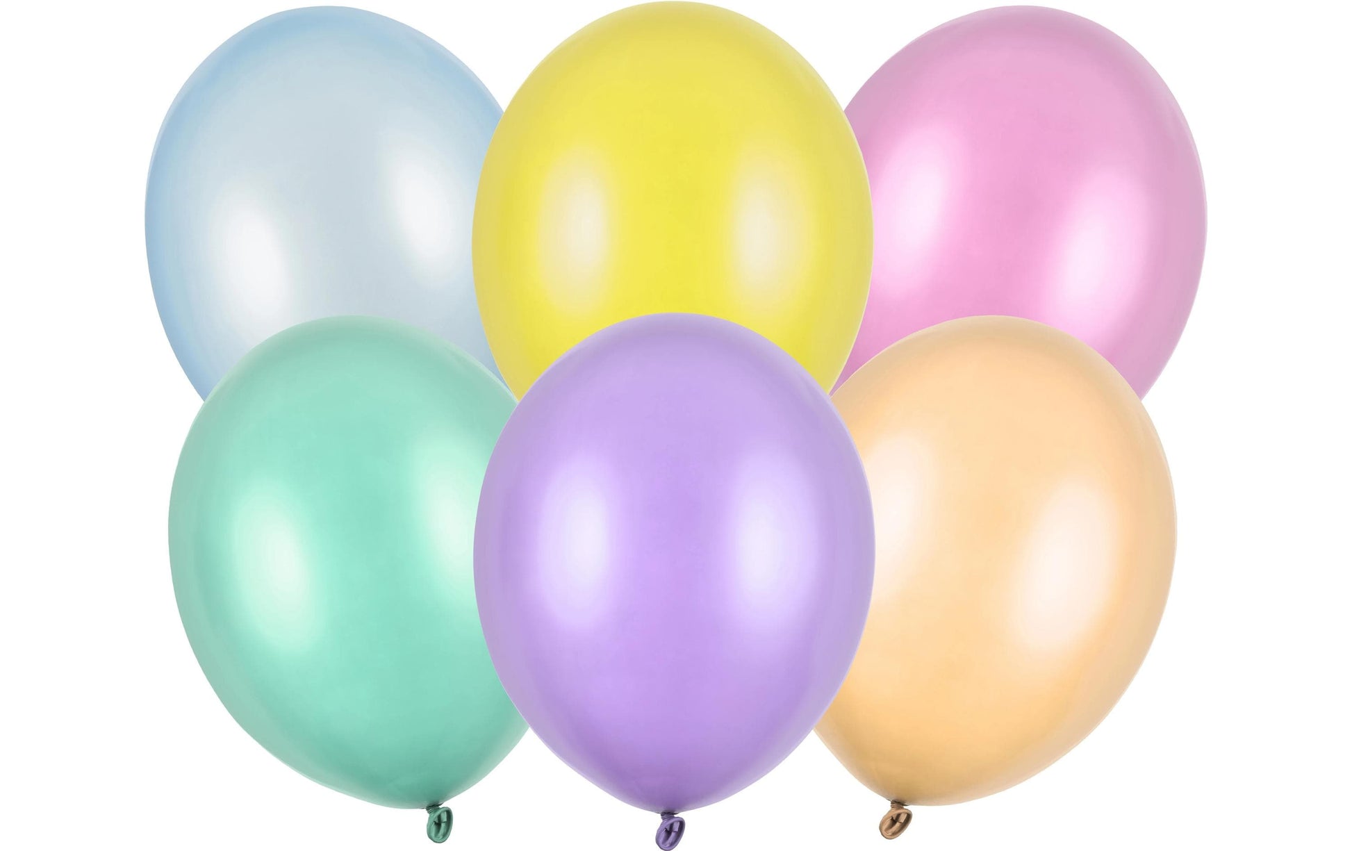 PartyDeco Luftballons – mehrfarbig – Ø 27 cm – Latex – 100 Stk