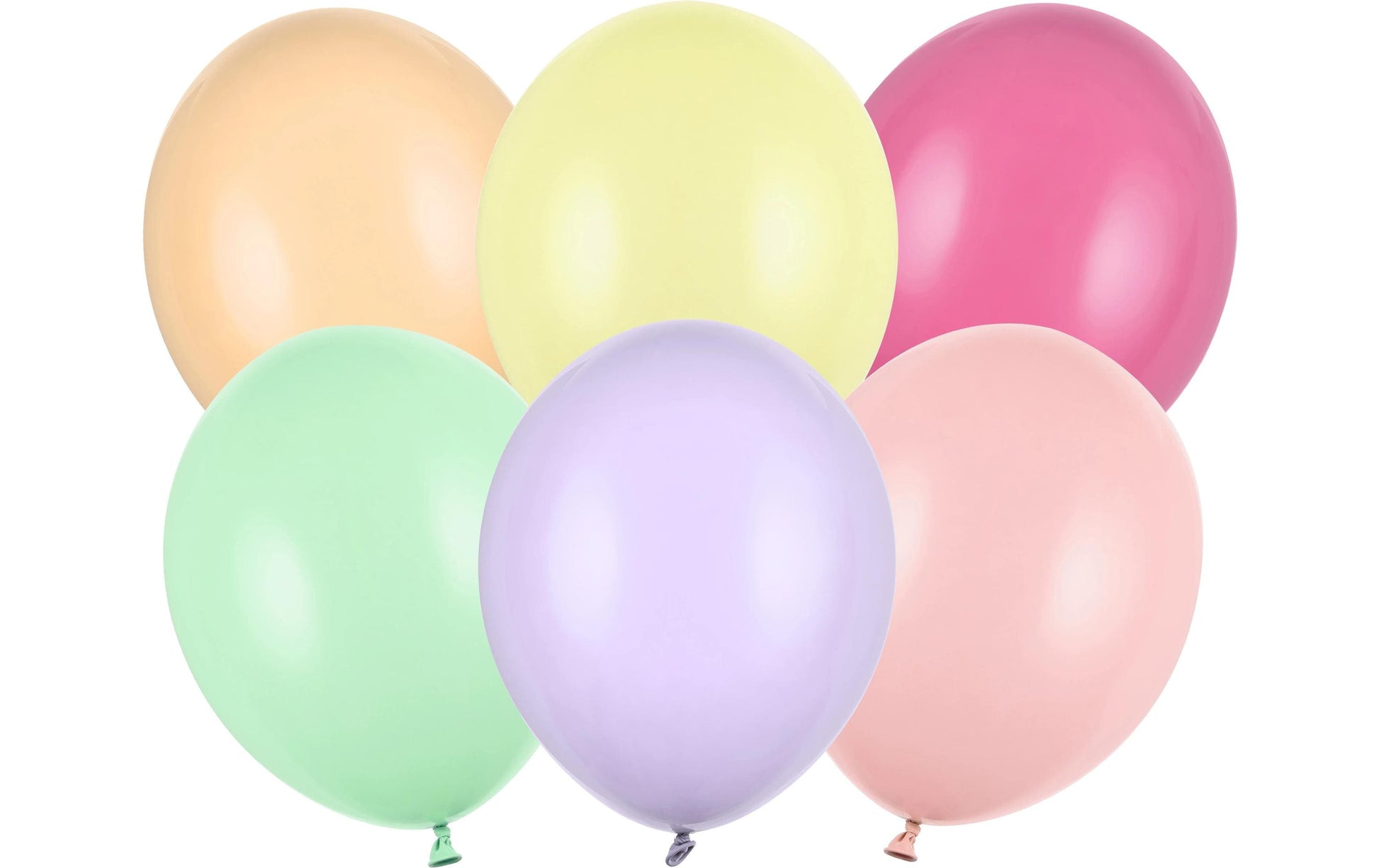 PartyDeco Luftballons – mehrfarbig – Ø 30 cm – Latex – 50 Stk