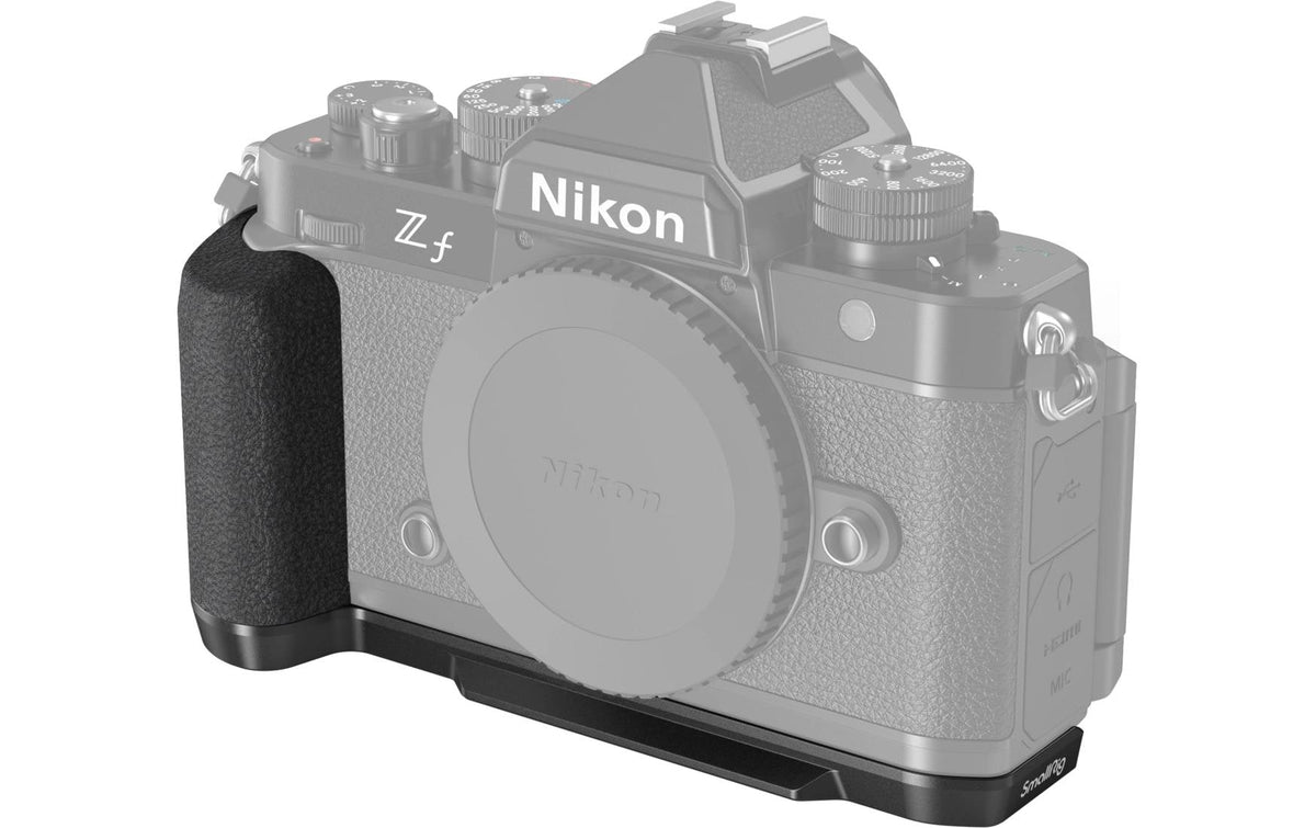 SmallRig 4262 Handgriff – für Nikon Z f – Aluminium, Silikon – 149,7 × 55,9 × 70,4 mm – Schwarz