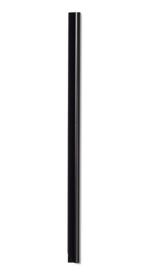 Durable Klemmschiene für A4, Kunststoff, schwarz – bis 30 Blatt – 100 Stk