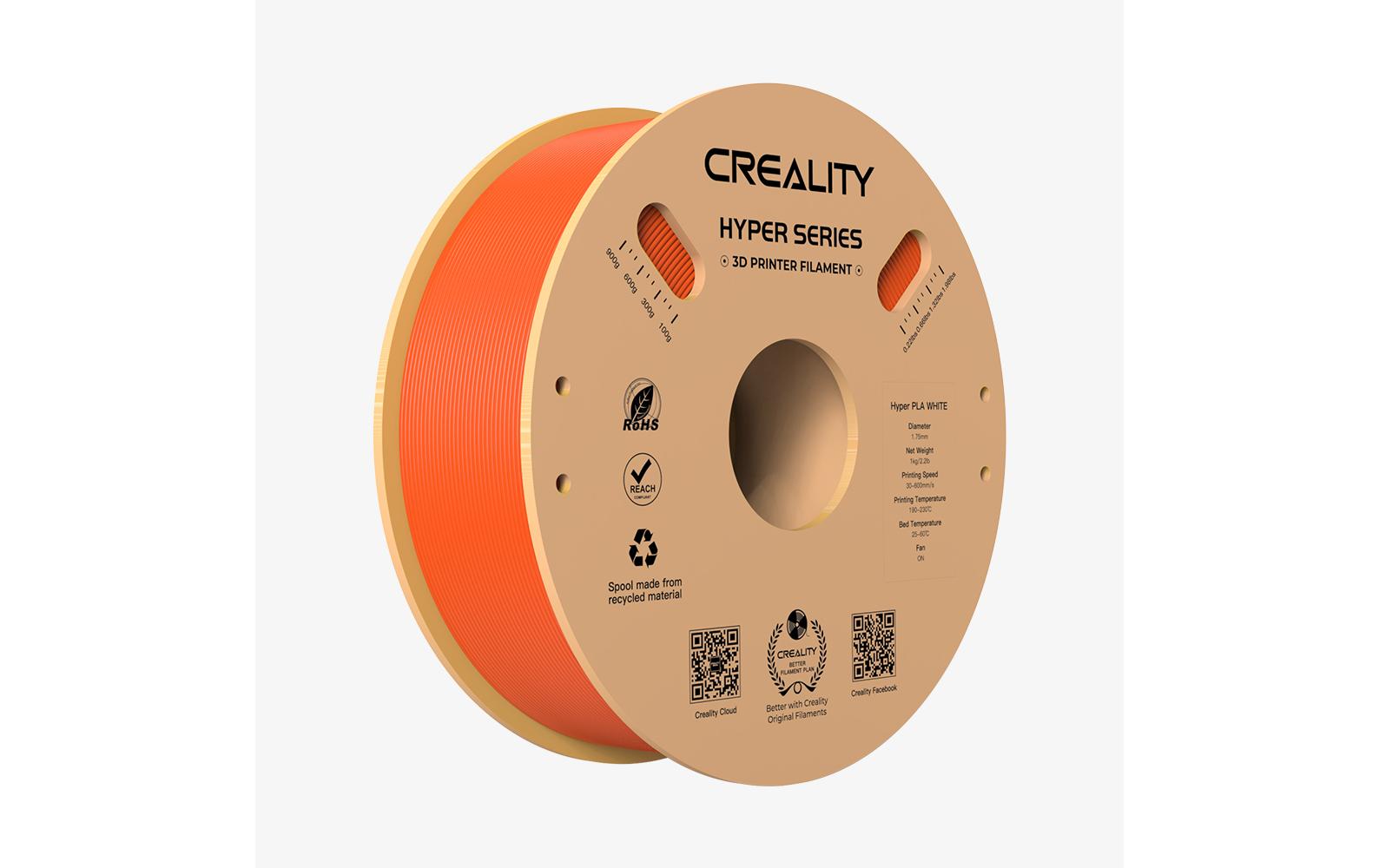 Creality Filament PLA – Hyper, 1,75 mm, Orange