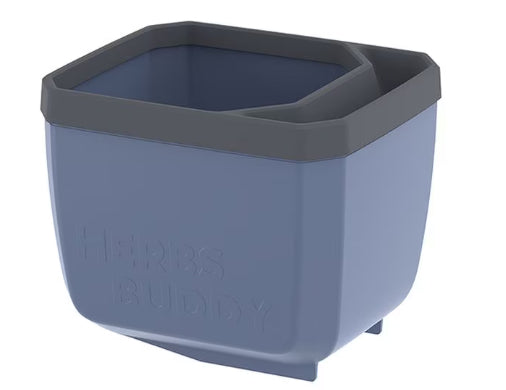 Gusta Garden HERBS BUDDY Übertopf – 3,5 l – Polypropylen, blau