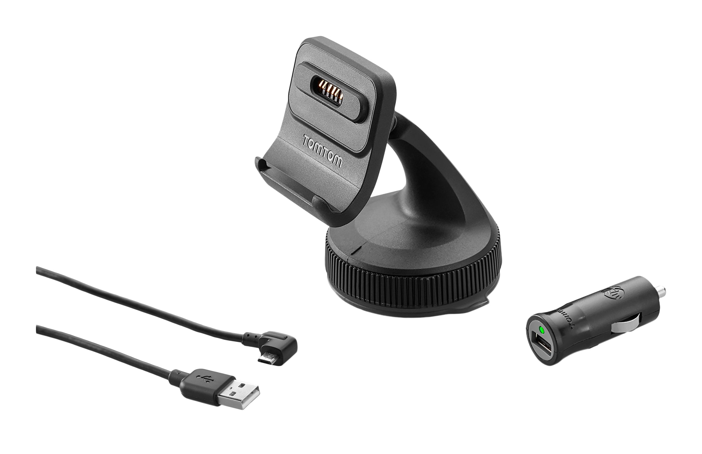 TomTom Aktiv-Magnethalter – für GO 520, GO 5200, GO 620 und andere, Schwarz
