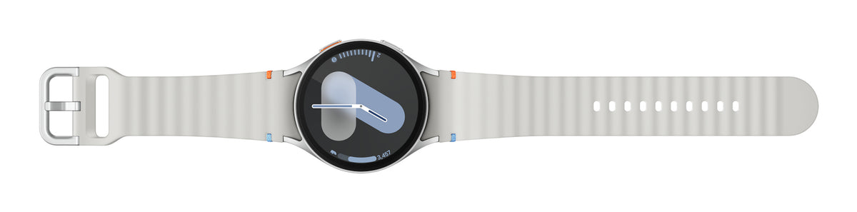 Samsung Galaxy Watch 7 44 mm GPS + Cellular – Aluminium Silber, 50 m
