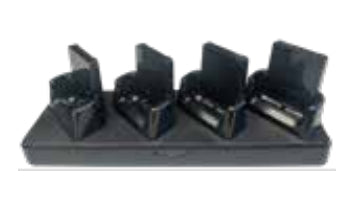 Datalogic Ladestation – 4‑Slot, kabelloses Laden – inkl. Netzteil, Netzkabel, Adapter
