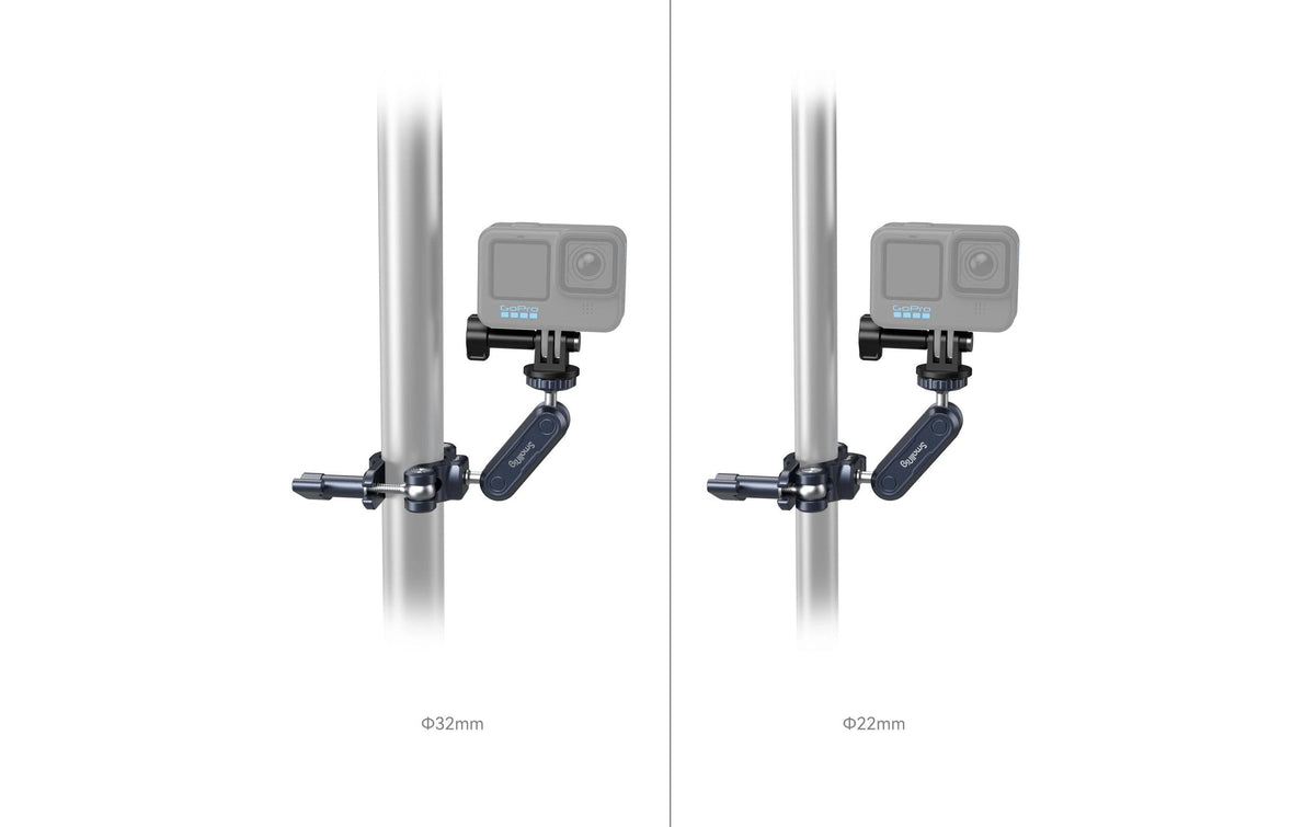 SmallRig Lenkerklemme – für Lenker Ø 22–32 mm – Schwarz – 2er-Pack