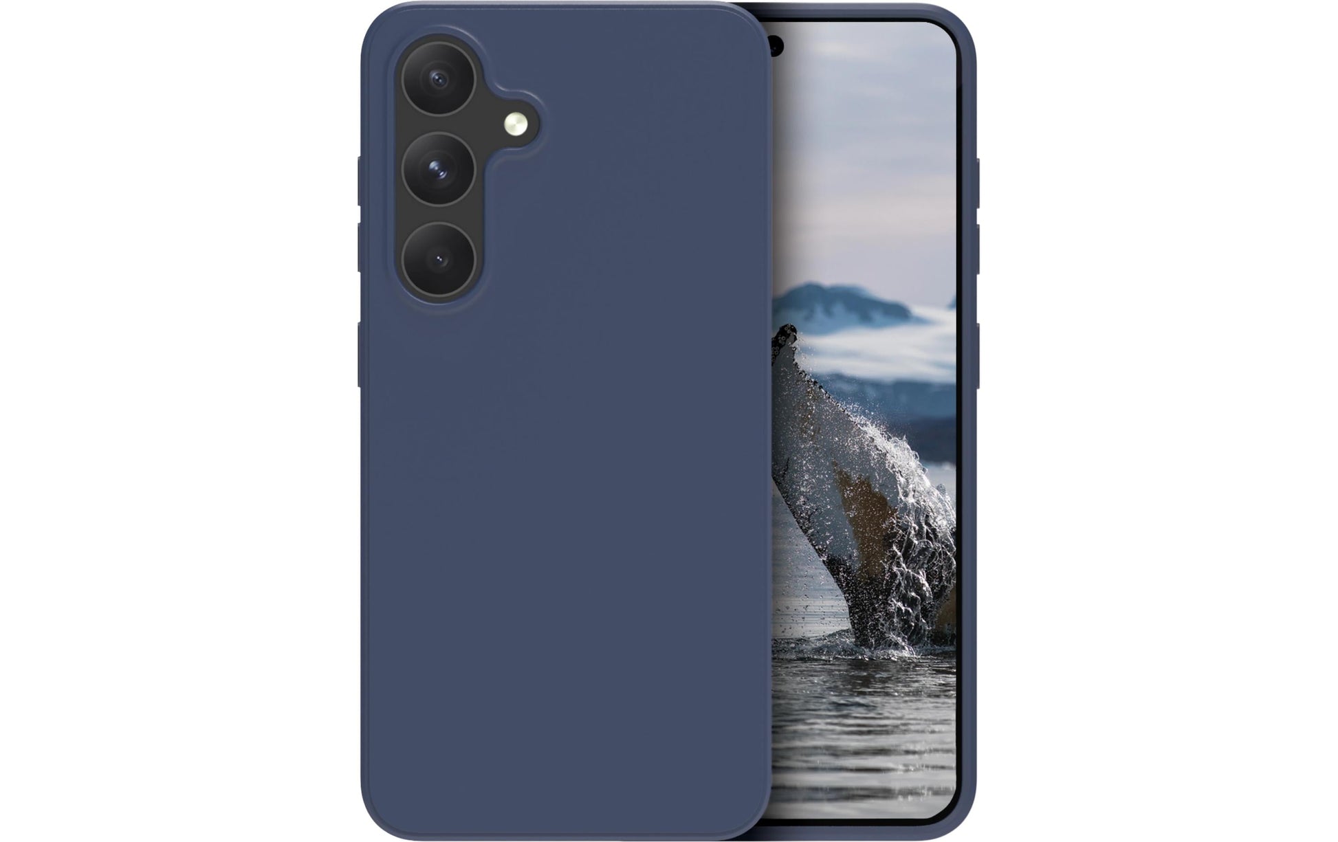 dbramante1928 Backcover – für Samsung Galaxy S24, Recycling-Kunststoff, blau, schlagfest, kratzresistent