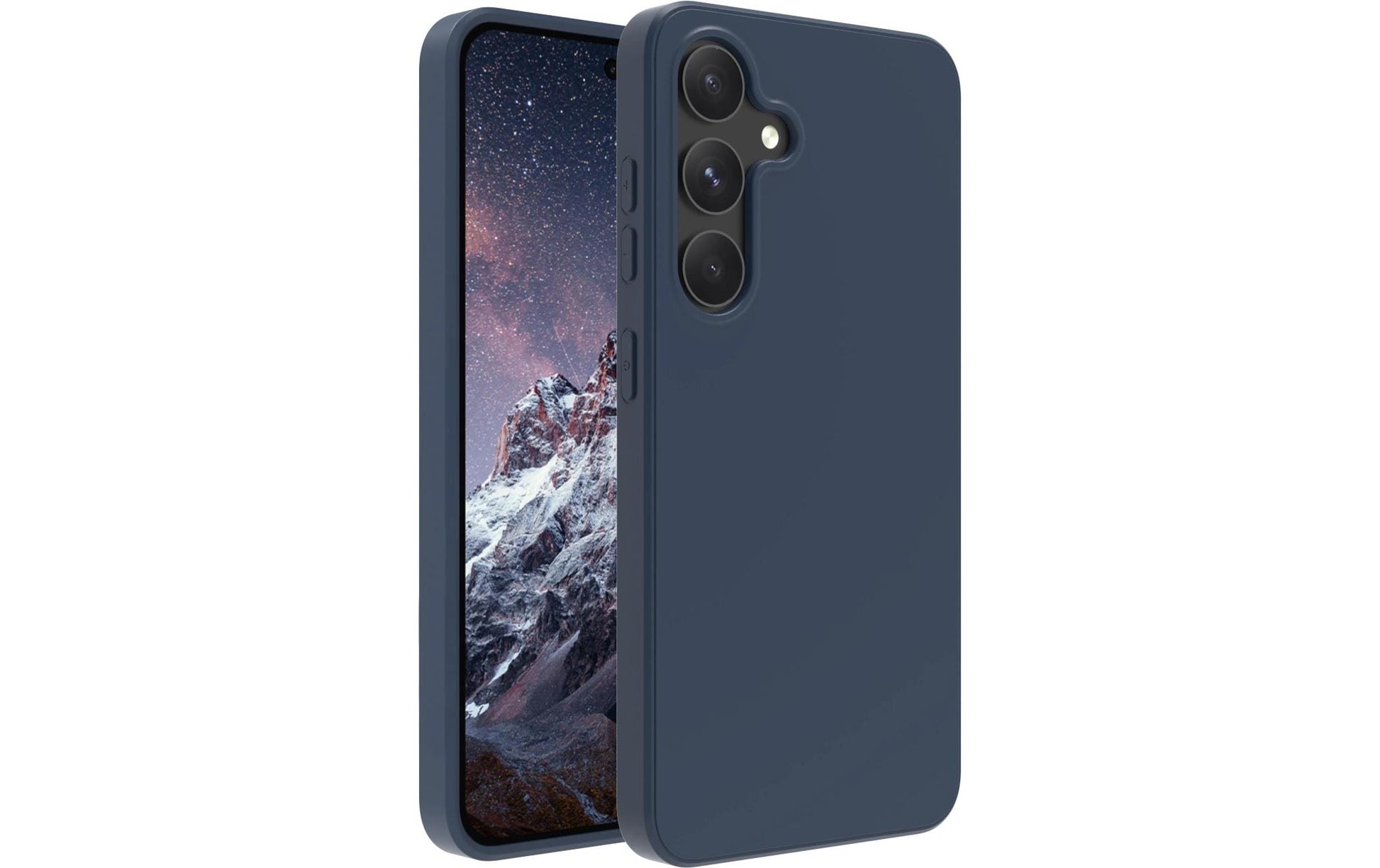 dbramante1928 Backcover – für Samsung Galaxy S24, Recycling-Kunststoff, blau, schlagfest, kratzresistent