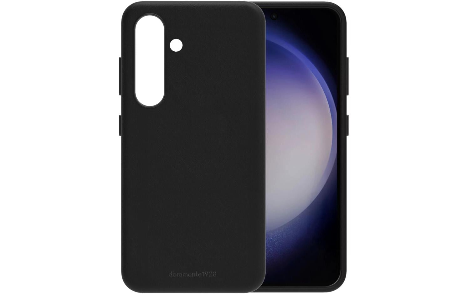 dbramante1928 Roskilde Backcover – für Samsung Galaxy S24, Recycling-Kunststoff, schwarz
