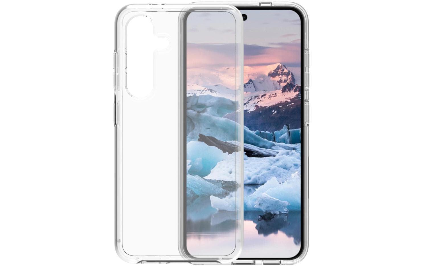 dbramante1928 Iceland Pro – Backcover – für Samsung Galaxy S24+, Transparent, bis 3 m Sturzsicher