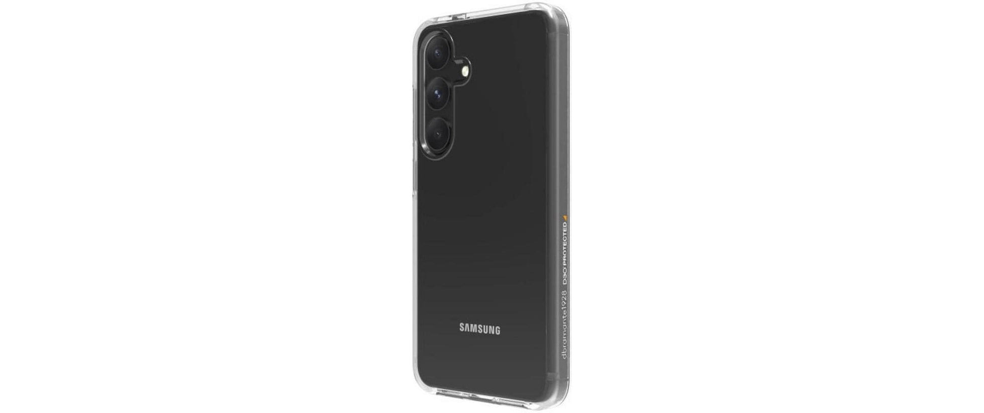 dbramante1928 Iceland Ultra D3O Backcover – für Samsung Galaxy S24+, Recycling-Kunststoff, Transparent