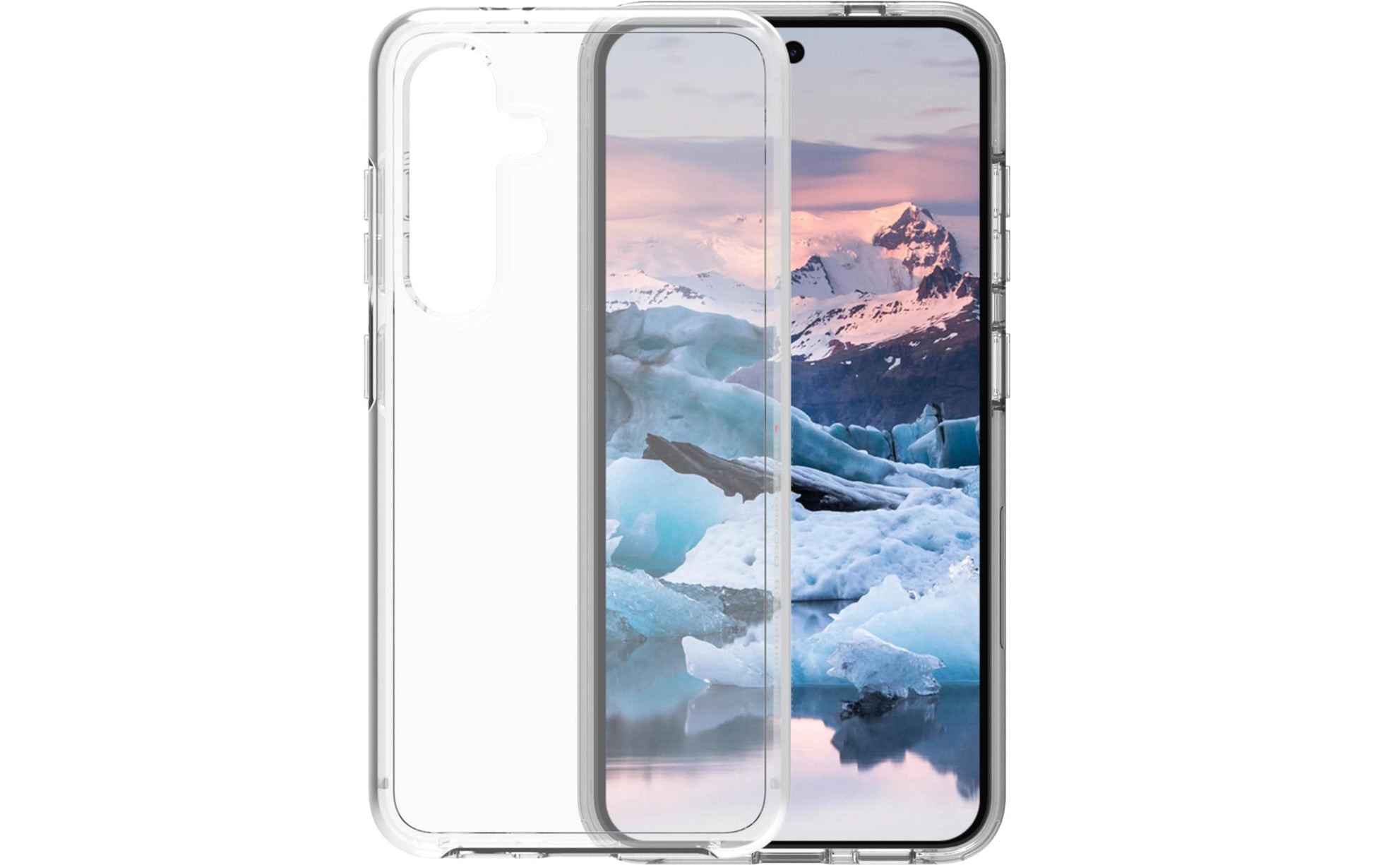 dbramante1928 Iceland Ultra D3O Backcover – für Samsung Galaxy S23 FE, Recycling-Kunststoff, Transparent