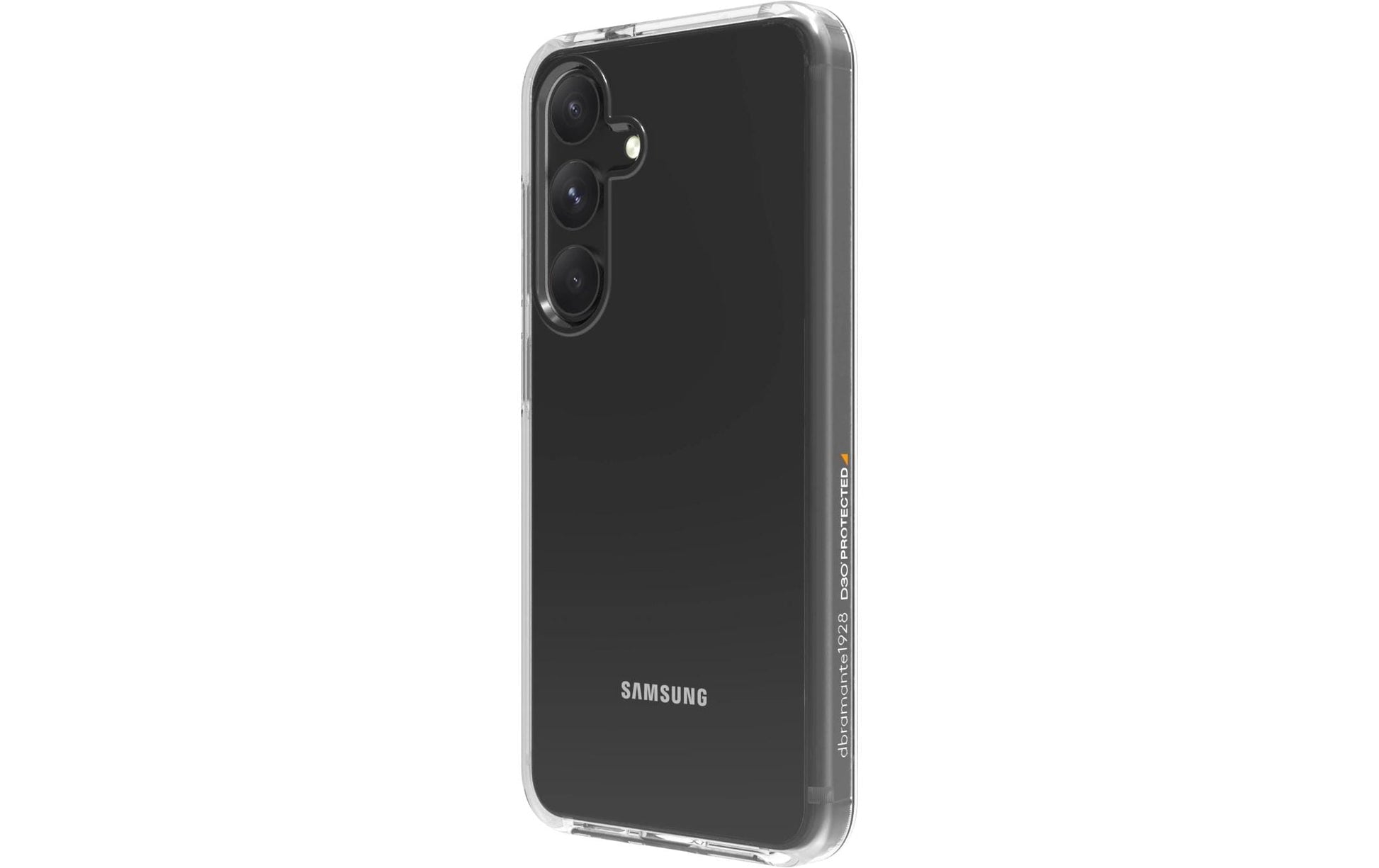 dbramante1928 Iceland Ultra D3O Backcover – für Samsung Galaxy S24, Recycling-Kunststoff, Transparent