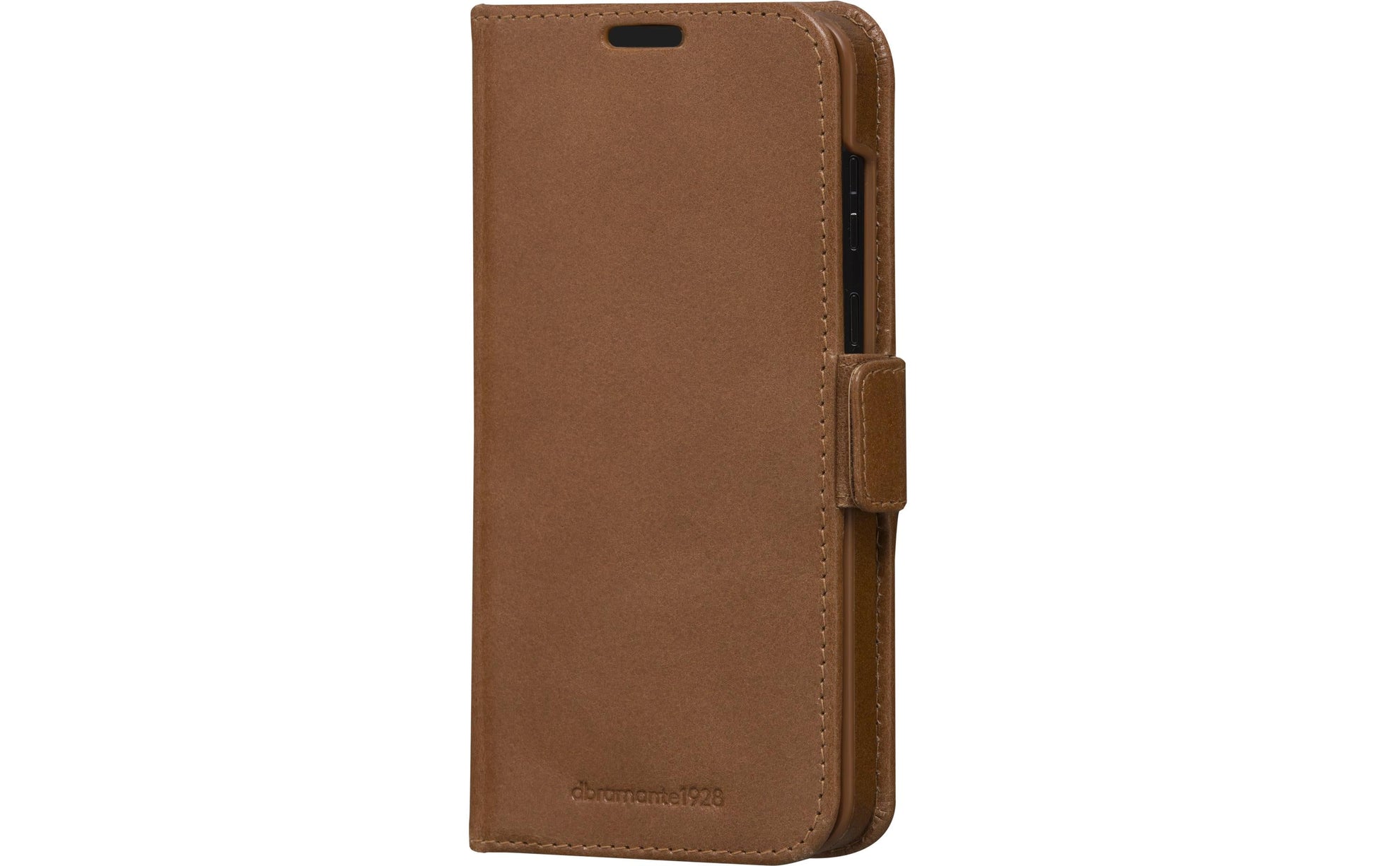 dbramante1928 Lynge Wallethülle – für Samsung Galaxy S24+, 3 Kartenfächer, Leder, Tan