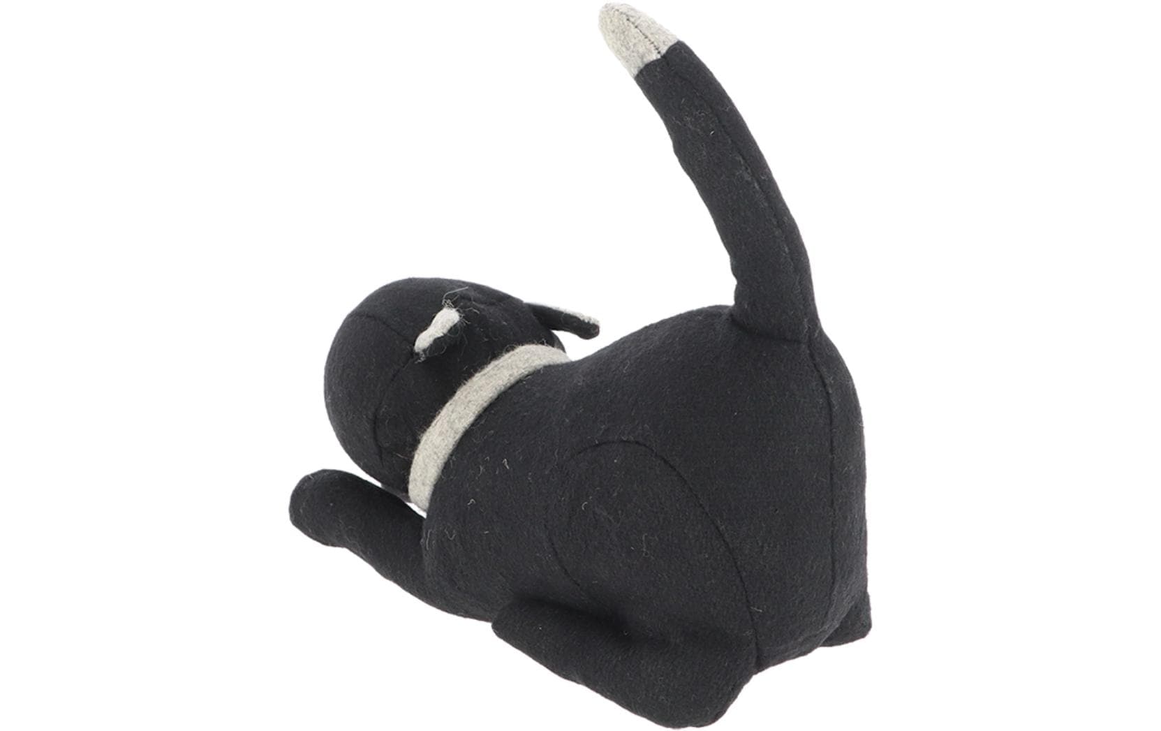 Esschert Design Türstopper – Filz/Marmor/Polyester – Schwarz – Ø 260 × H 270 mm