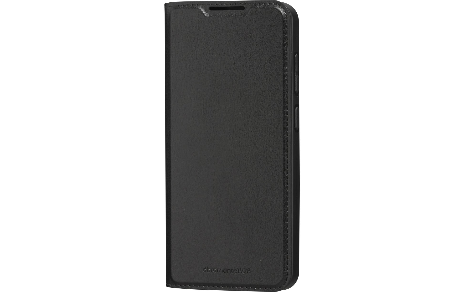 dbramante1928 Wallethülle – für Samsung Galaxy S24+, mit Ständer, 1 Kartenfach, PU, Schwarz