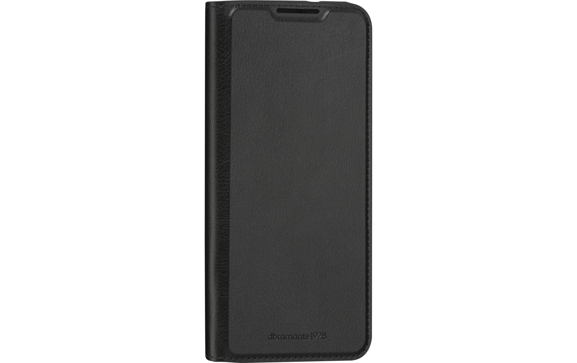 dbramante1928 Wallethülle – für Samsung Galaxy S24+, mit Ständer, 1 Kartenfach, PU, Schwarz