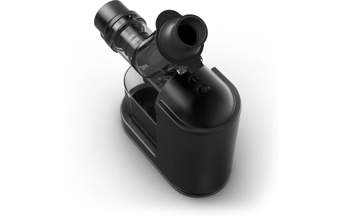 Philips Zentrifugal-Entsafter HR1889/70 – 1 l Saftbehälter, 0,75 l Tresterbehälter, 150 W – Schwarz/Edelstahl
