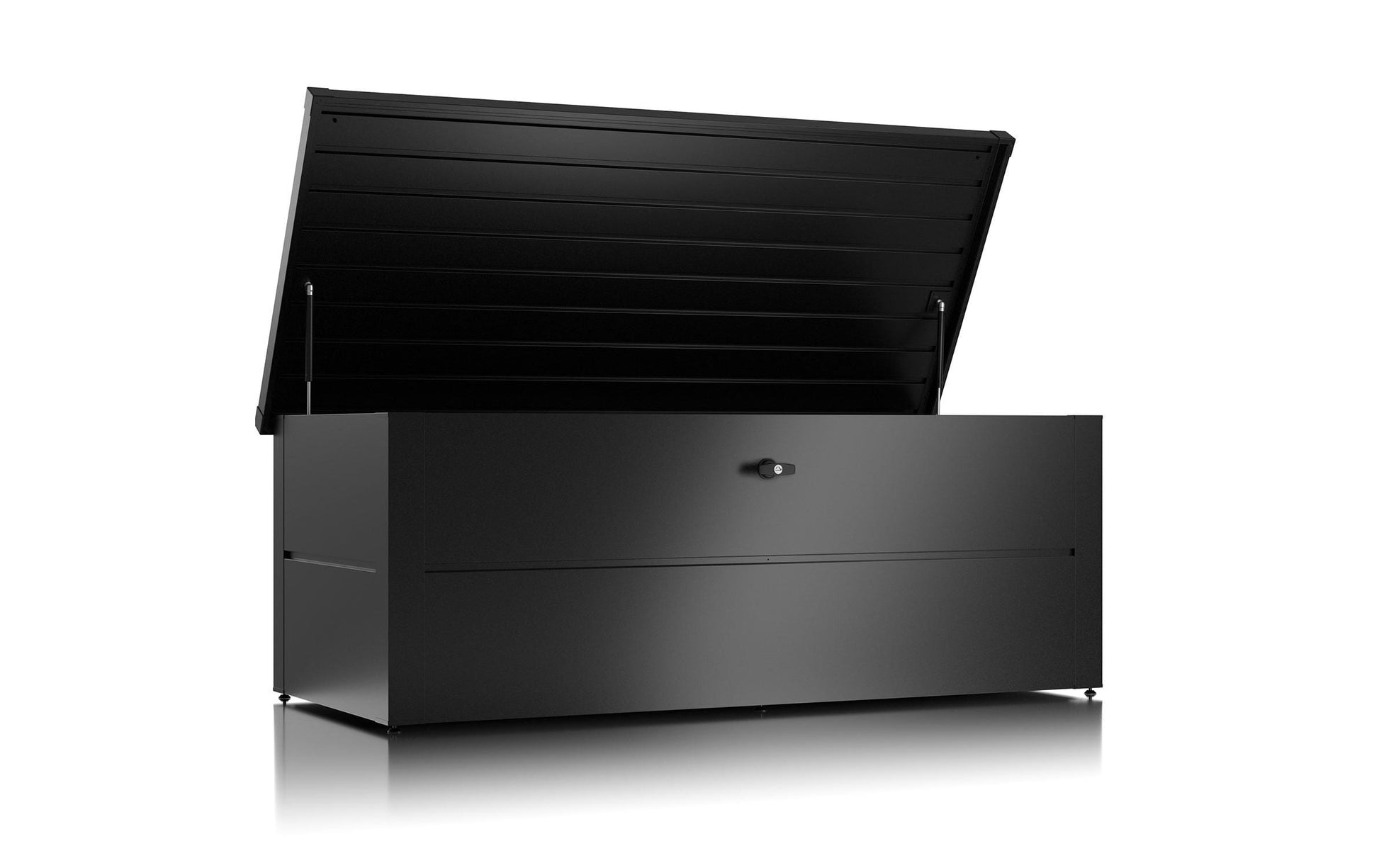 Colibri Gartenbox M – Stahl, Anthrazit, 85 × 73 × 165 cm