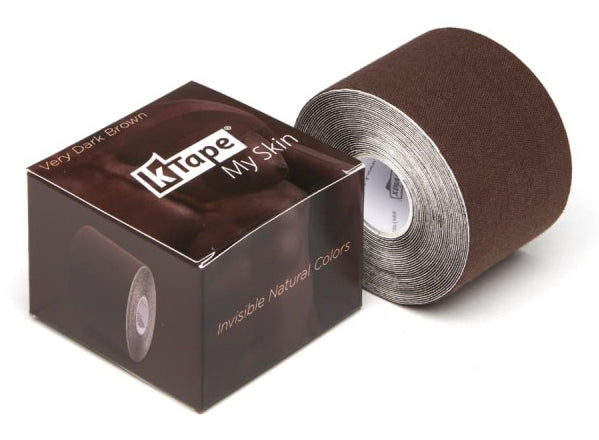 K-Tape Binde Kinesiotape My Skin – 50 mm × 5 m, dunkelbraun