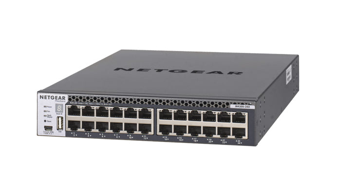 NETGEAR XSM4324CS-100NES – Managed Switch – 24×10G, 4×SFP+, L3, 1U