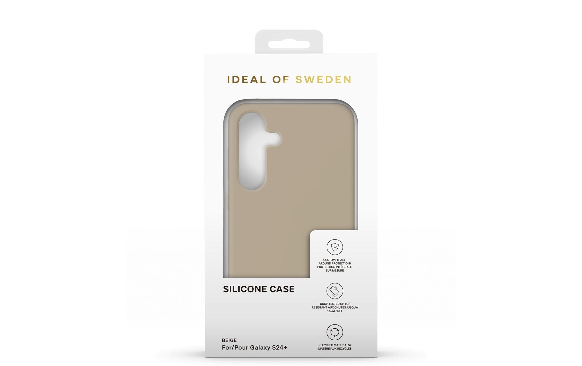 iDeal of Sweden Backcover – für Samsung Galaxy S24+ – beige – Silikon