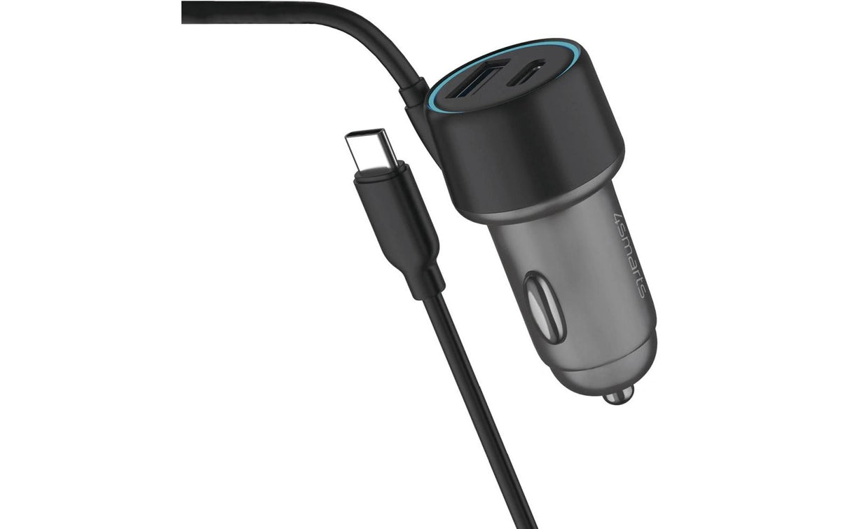 4smarts KFZ-Ladegerät (Qi, magnetisch) – für iPhone 12, iPhone 13, iPhone 14 und andere