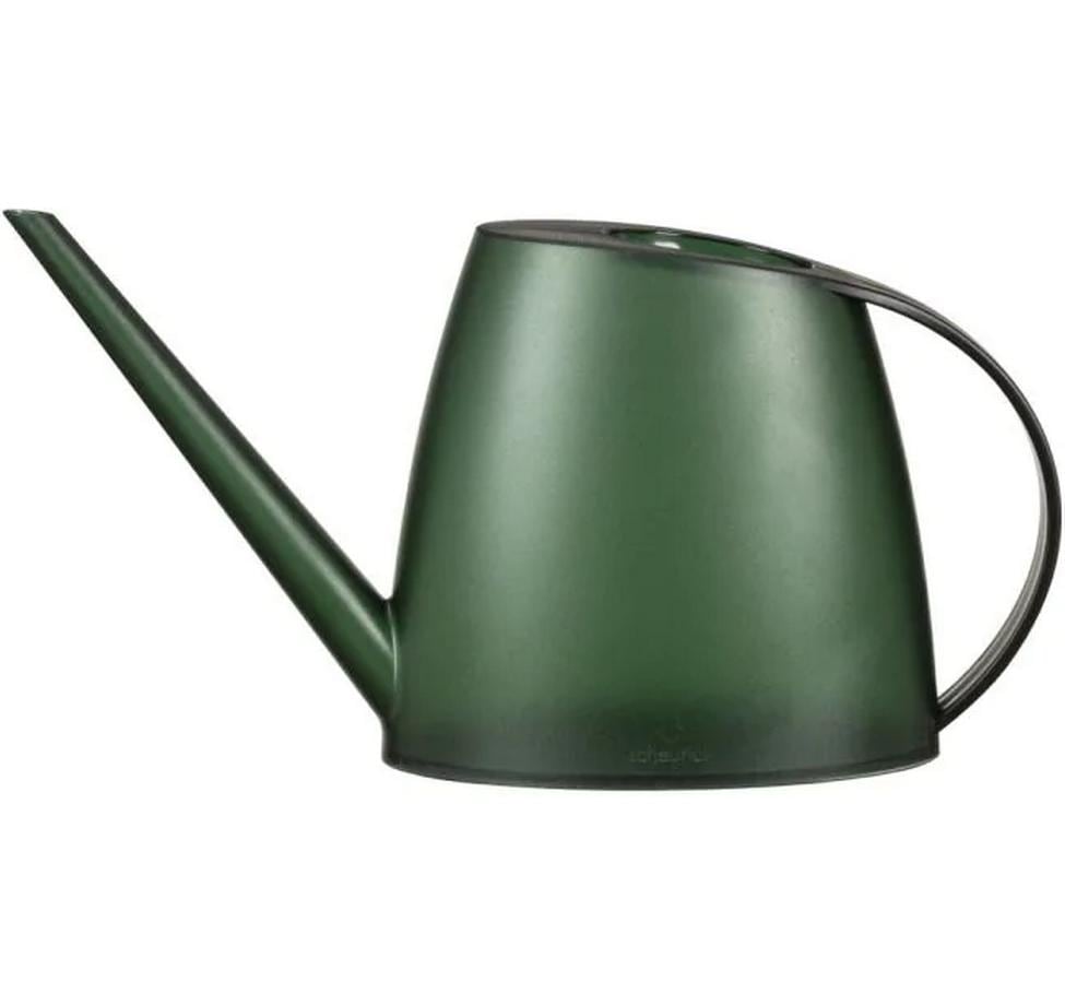 Scheurich Giesskanne – 1,5 l, 31 × 7,7 × 16,4 cm – Kunststoff, Dunkelgrün